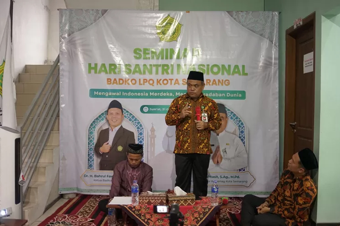 Kemenag Semarang Ajak Santri Cinta NKRI, Ustadz LPQ Jadi Garda Terdepan Pembentuk Karakter Bangsa