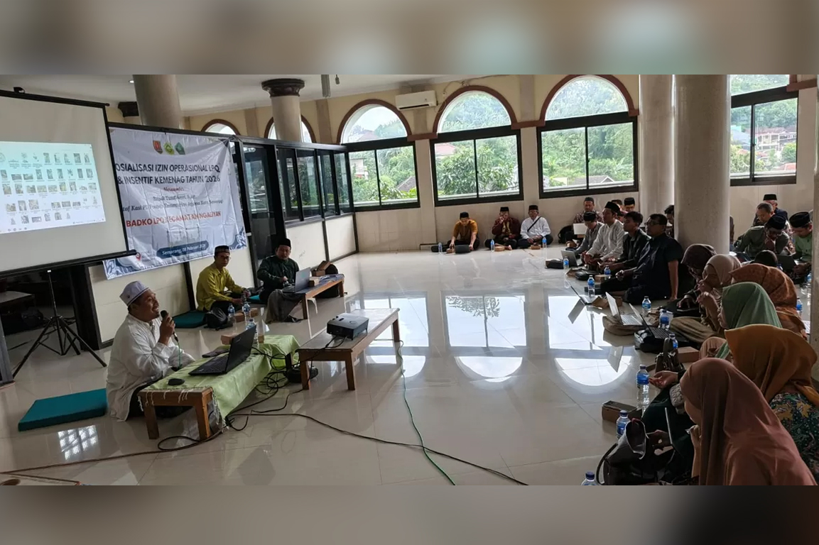 Perkuat Legalitas, Badko LPQ Ngaliyan Kawal Pengurusan Izin Operasional